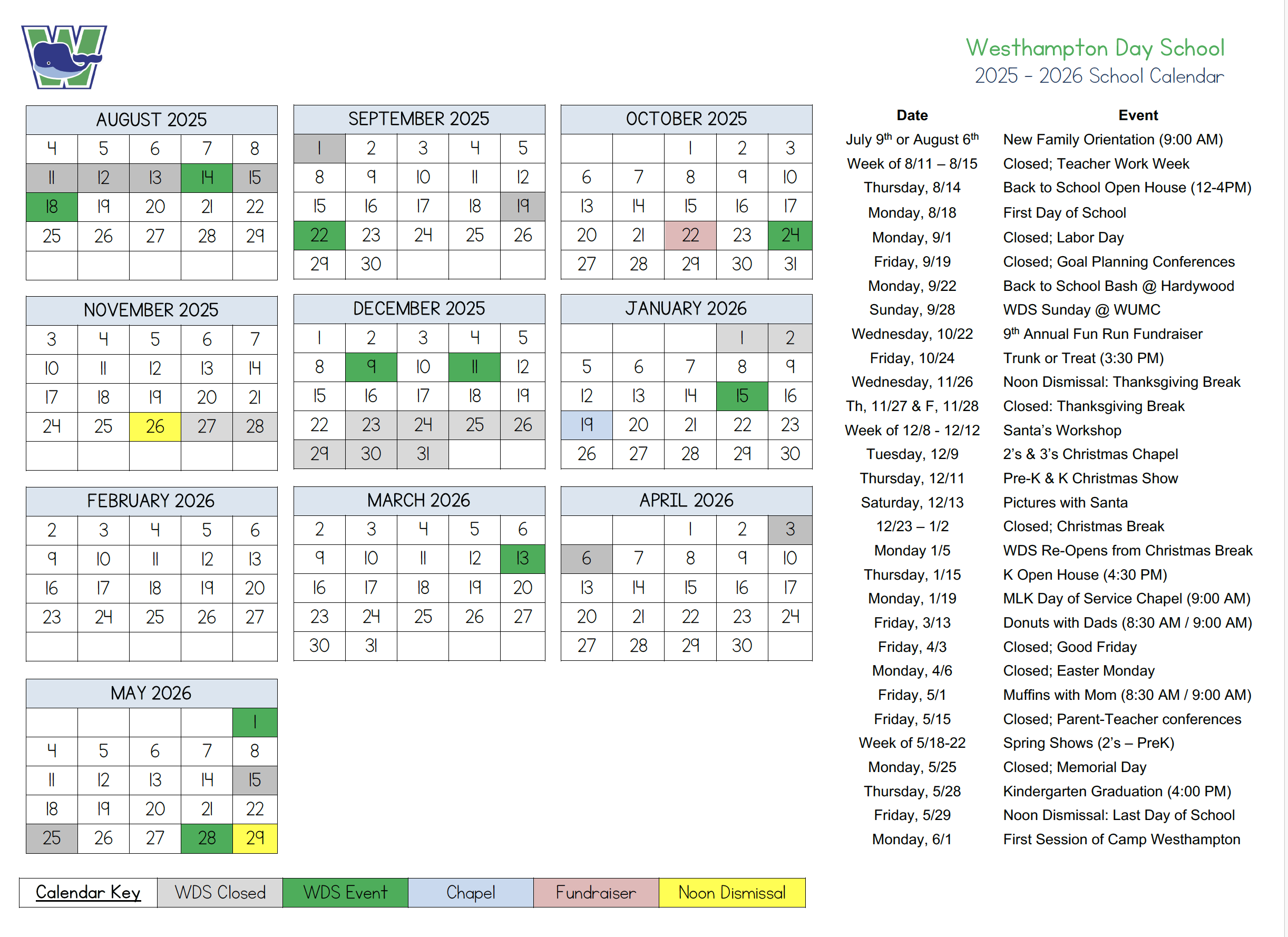 Calendar
