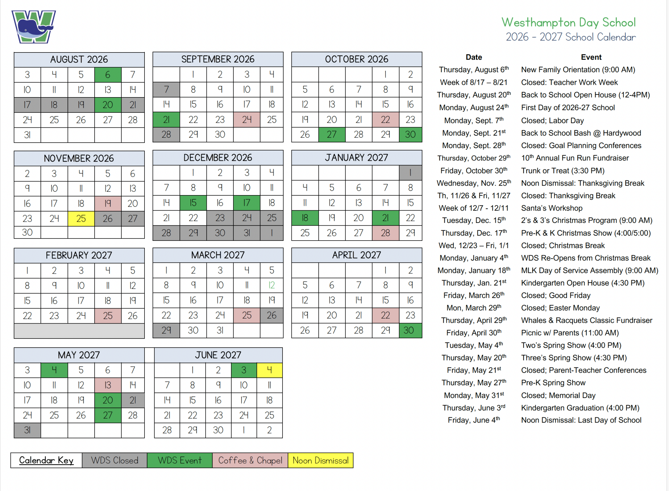 Calendar